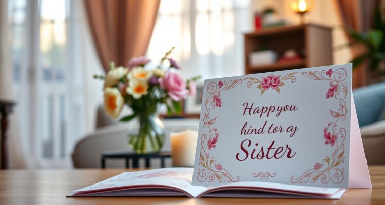 Wyjątkowe życzenia dla siostry