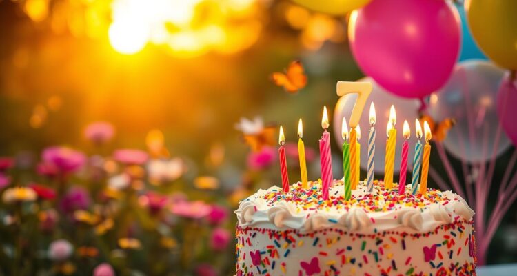 Życzenia na 7 urodziny dla dziewczynki