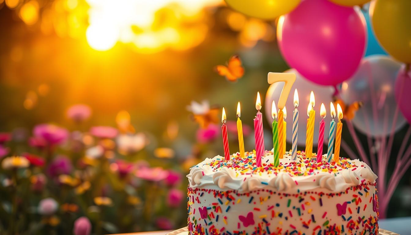 Życzenia na 7 urodziny dla dziewczynki